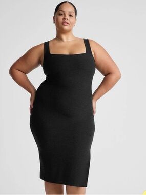 Beyond Yoga | Dresses | Beyond Yoga Contours Long Sleeve Dress Black Size S  | Poshmark